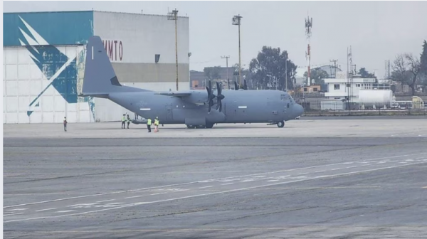 Aeronave militar de EEUU en Toluca llegó para realizar estas actividades, aclaró Gabinete de Seguridad